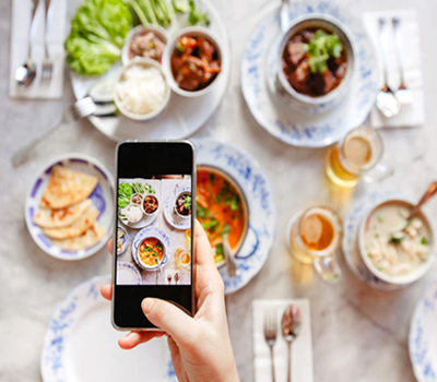 Photograph Your Meals in the Wild Challenge mobile app by Abel James