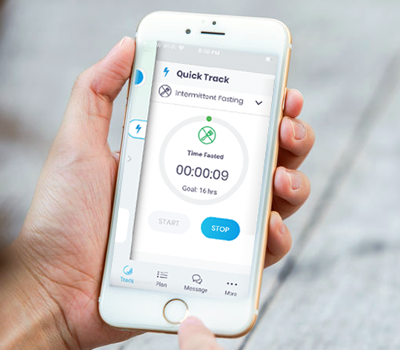 Intermittent Fasting Tracker in the Wild Challenge mobile app by Abel James